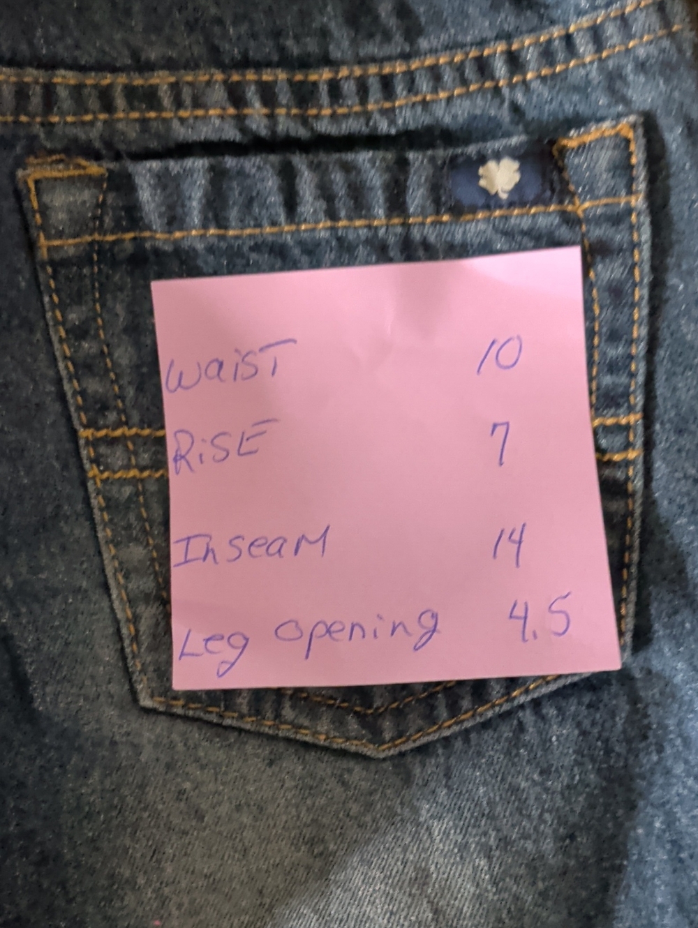 Lucky Brand Dark Blue Kids Jeans with Contrast Stitching
